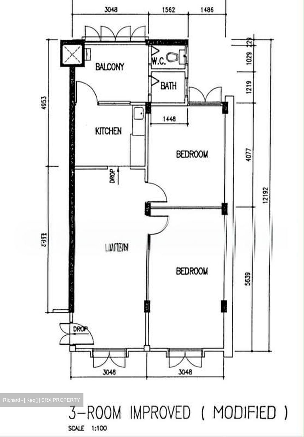 Blk 170 Stirling View (Queenstown), HDB 3 Rooms #625509151